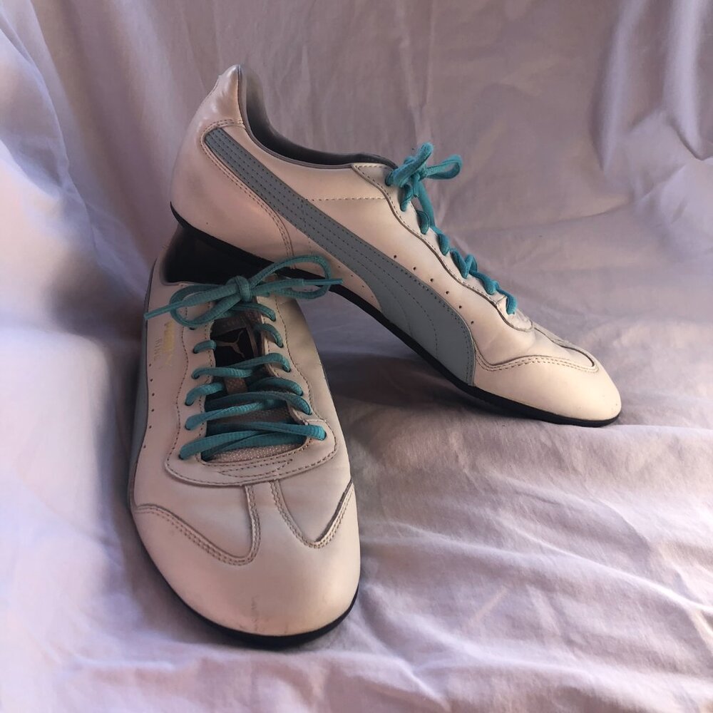 PUMA RING LEATHER SNEAKERS - Picture 4 of 4